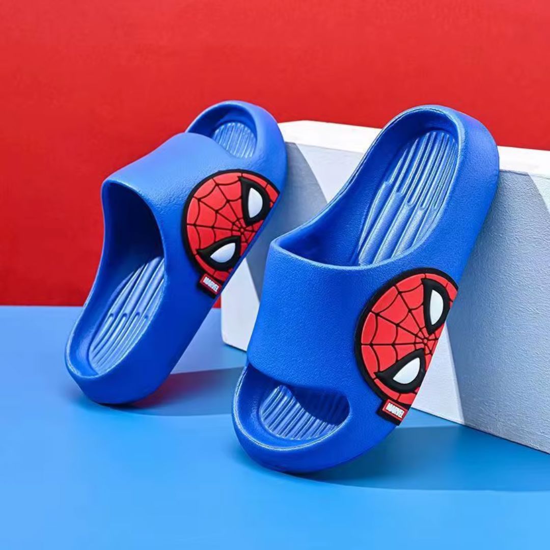 Chinelo Slide Homem-Aranha - Leve e Antiderrapante Conceito Kids 