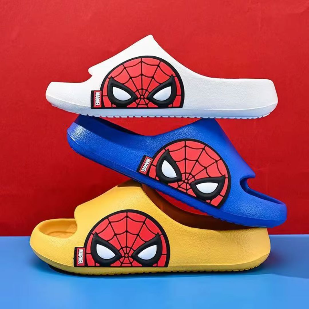 Chinelo Slide Homem-Aranha - Leve e Antiderrapante Conceito Kids 