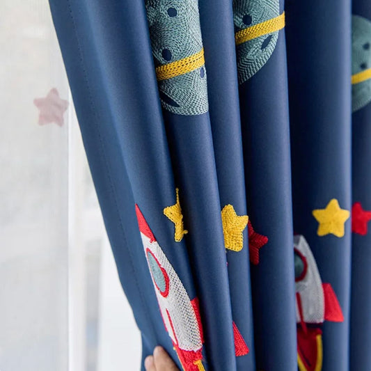 Cortina Blackout Universo Cortina - 0001 Conceito Kids 100x260cm 