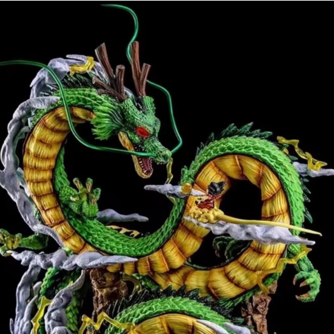 Escultura Criativa Dragão Shenlong Resina - 0016 Conceito Kids 