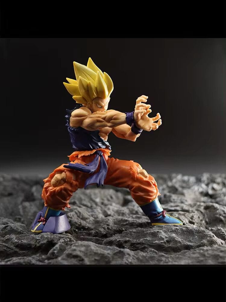 Escultura Criativa Goku Kamehameha Kids 