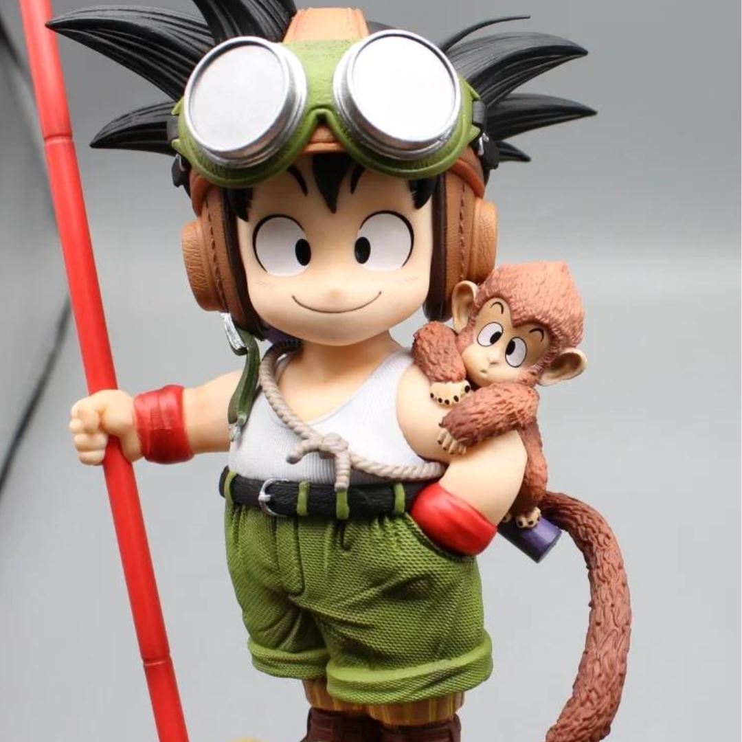 Escultura Criativa Son Goku e Macaco Kids 