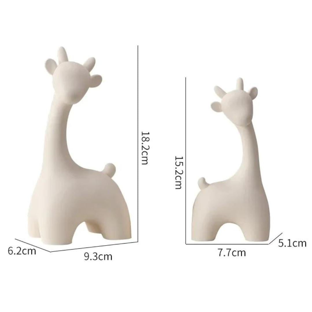 Escultura Girafinha (2 Peças) Conceito 