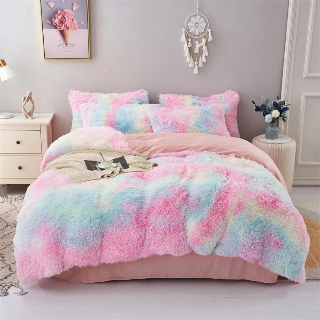 Jogo de Cama Rainbow (3 Peças) Cama - 0014 Conceito Kids 