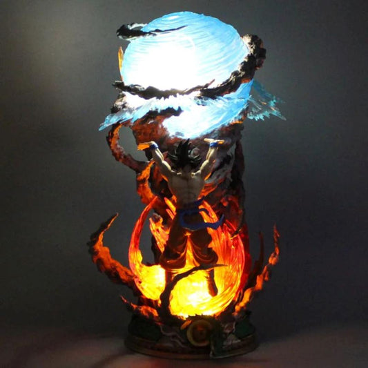 Luminária Abajur de Mesa Goku Dragon Ball Decorativo - 0001 Conceito Kids 