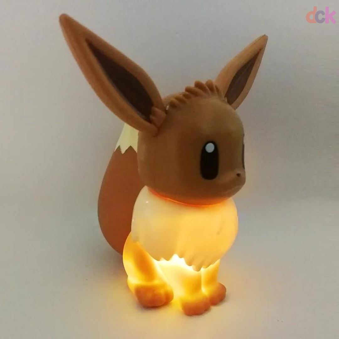 Luminária Abajur de Mesa Mascotes Pokemon Decorativo - 0002 Conceito Kids 4 