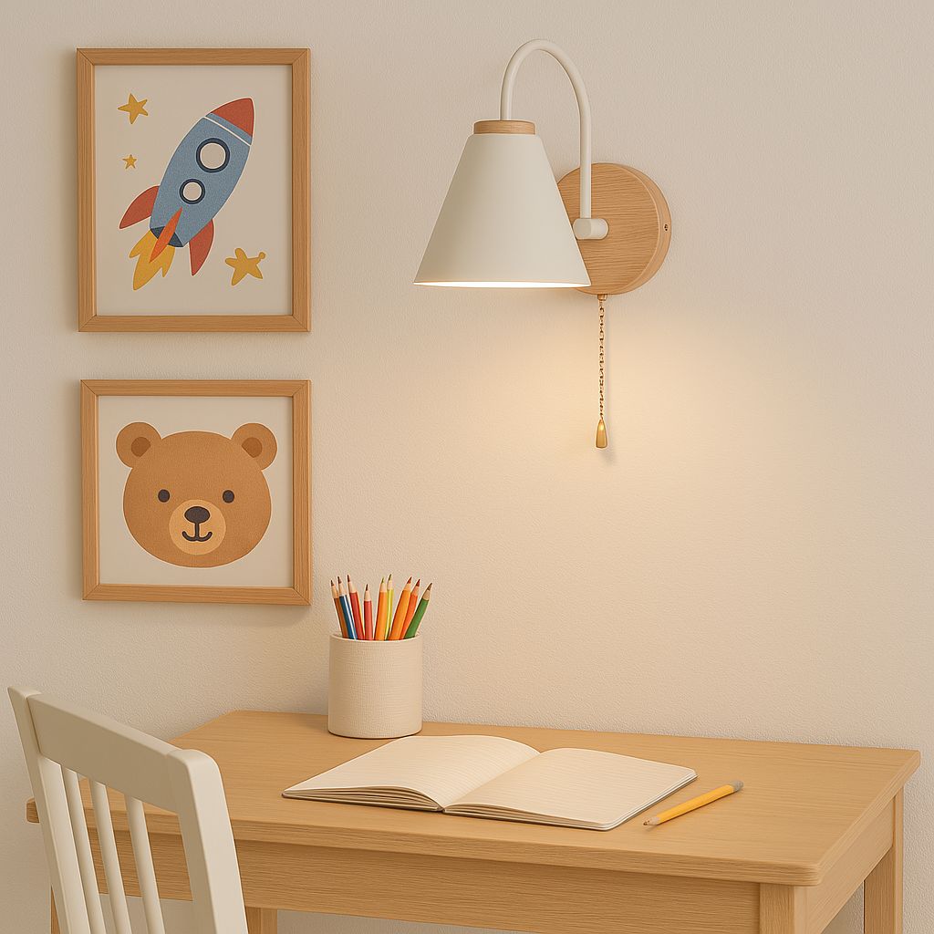 Luminária Arandela de Parede Alba Clean Conceito Kids 