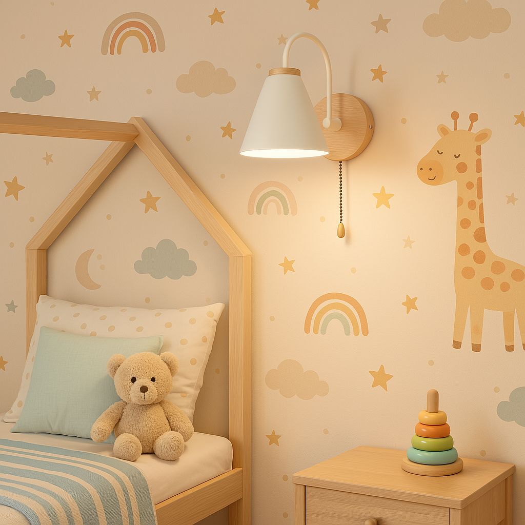 Luminária Arandela de Parede Alba Clean Conceito Kids 