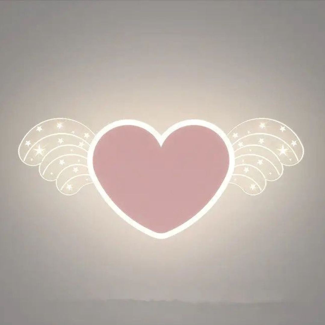 Luminária Arandela de Parede Heart Angel Arandela - 0002 Conceito 