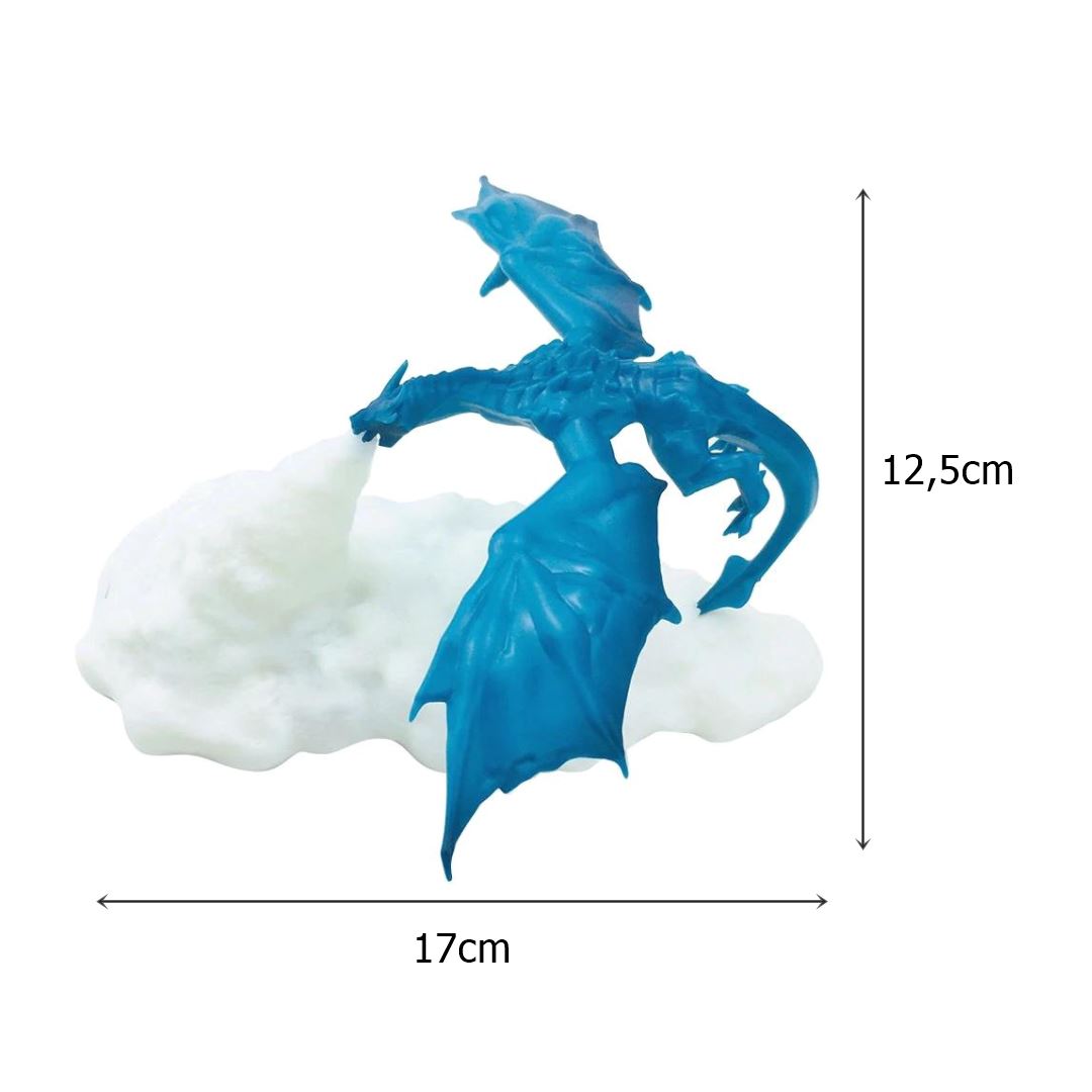Luminária Criativa de Mesa Dragão 3D Decorativo - 0011 Conceito 