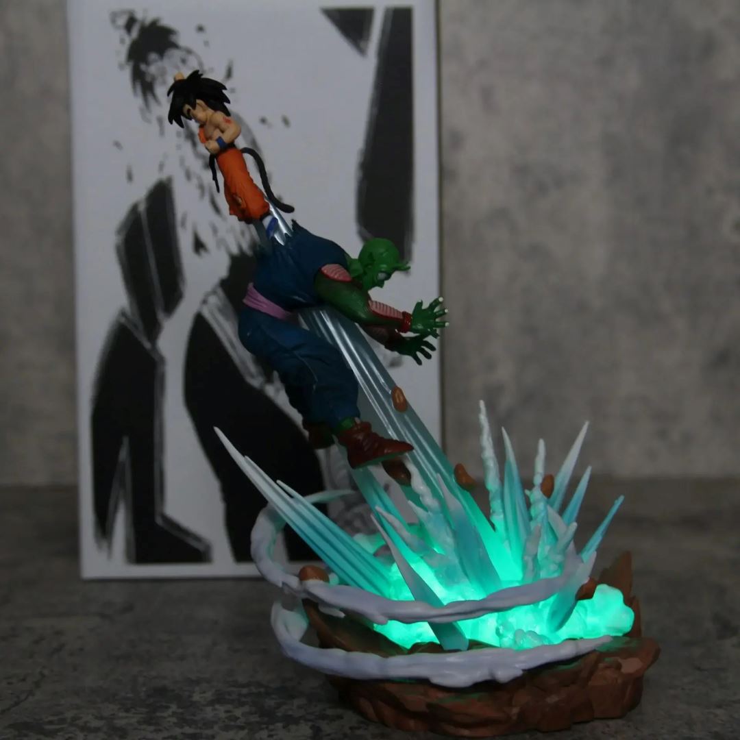 Luminária Criativa Son Goku VS Piccolo Decorativo - 0018 Kids 