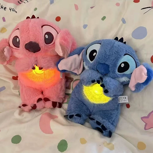 Luminária de Pélucia Stitch - Alivia com Sons e Música Kids 
