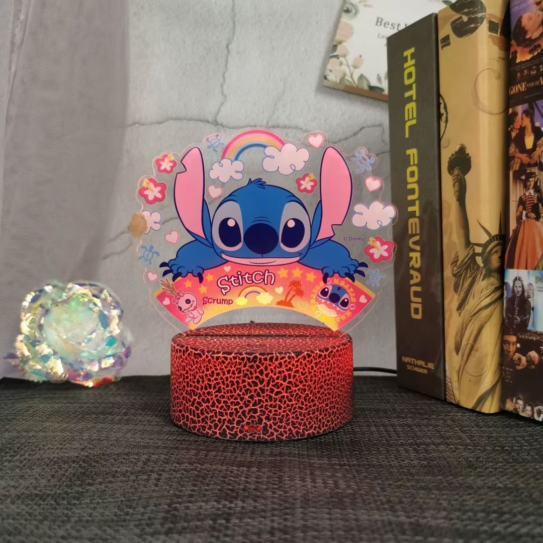Luminária Decorativa de Mesa Stitch RGB * Conceito Kids 