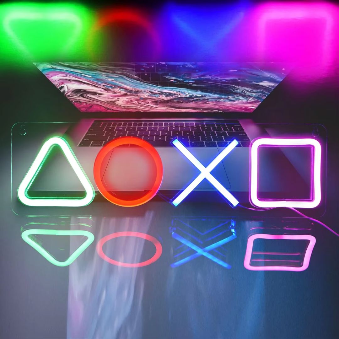 Luminária Decorativa em Led Playstation * Conceito Kids 