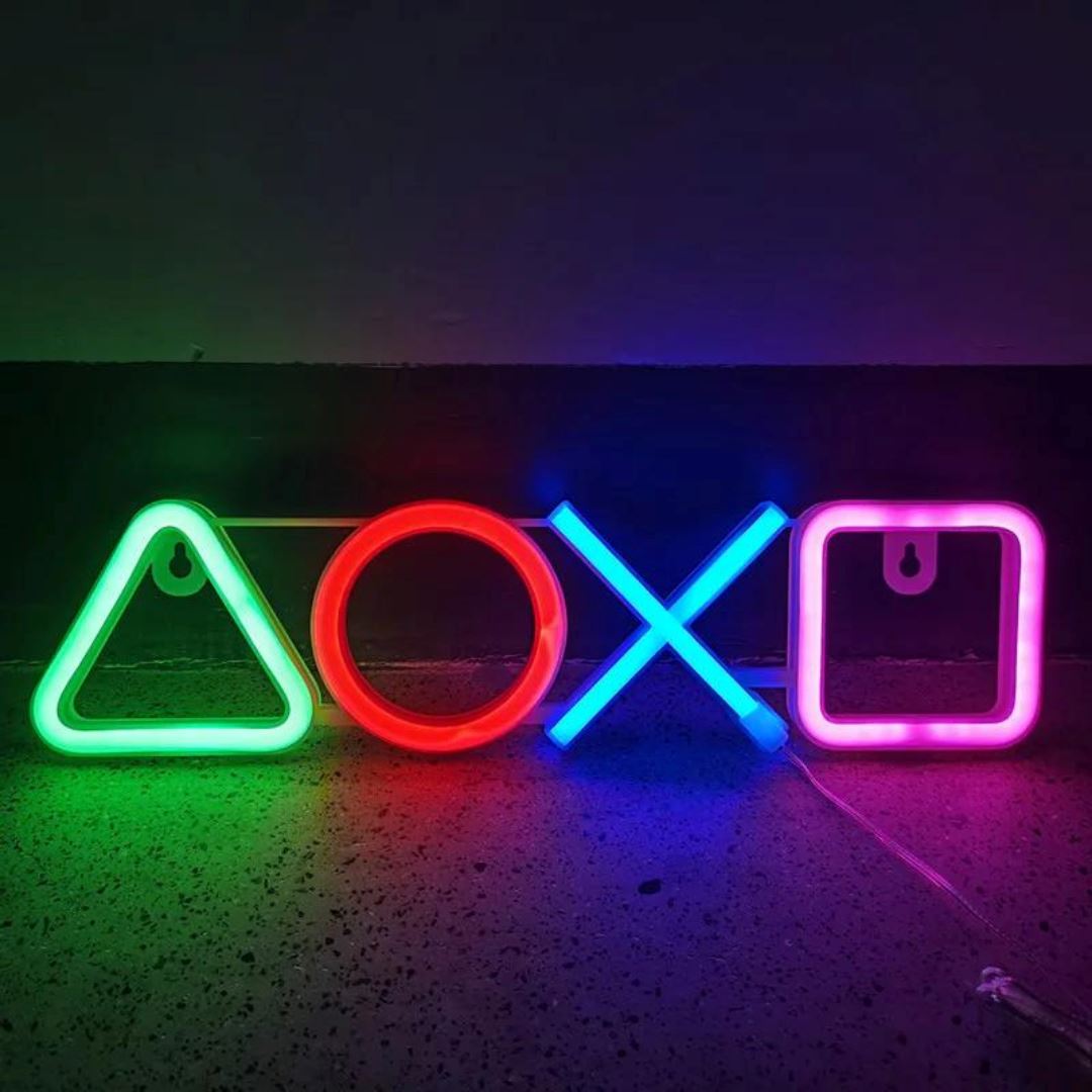 Luminária Decorativa em Led Playstation Conceito Kids 