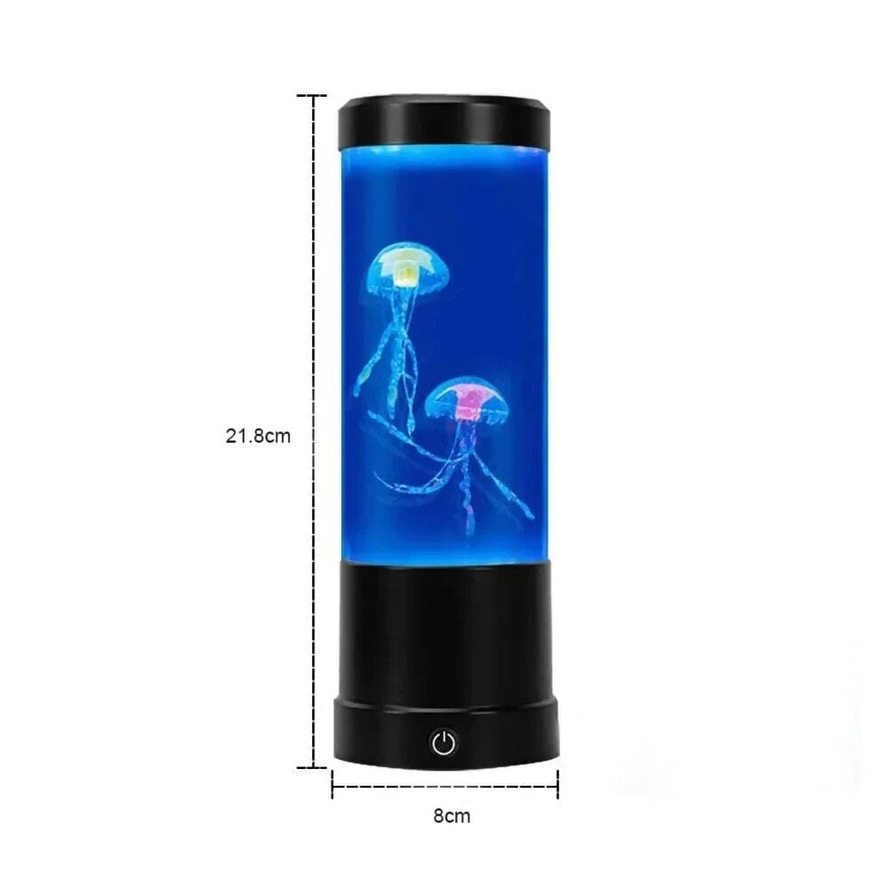 Luminária Decorativa Touch Aquário Água Viva - 7 Cores Decorativo - 0005 Conceito Kids 