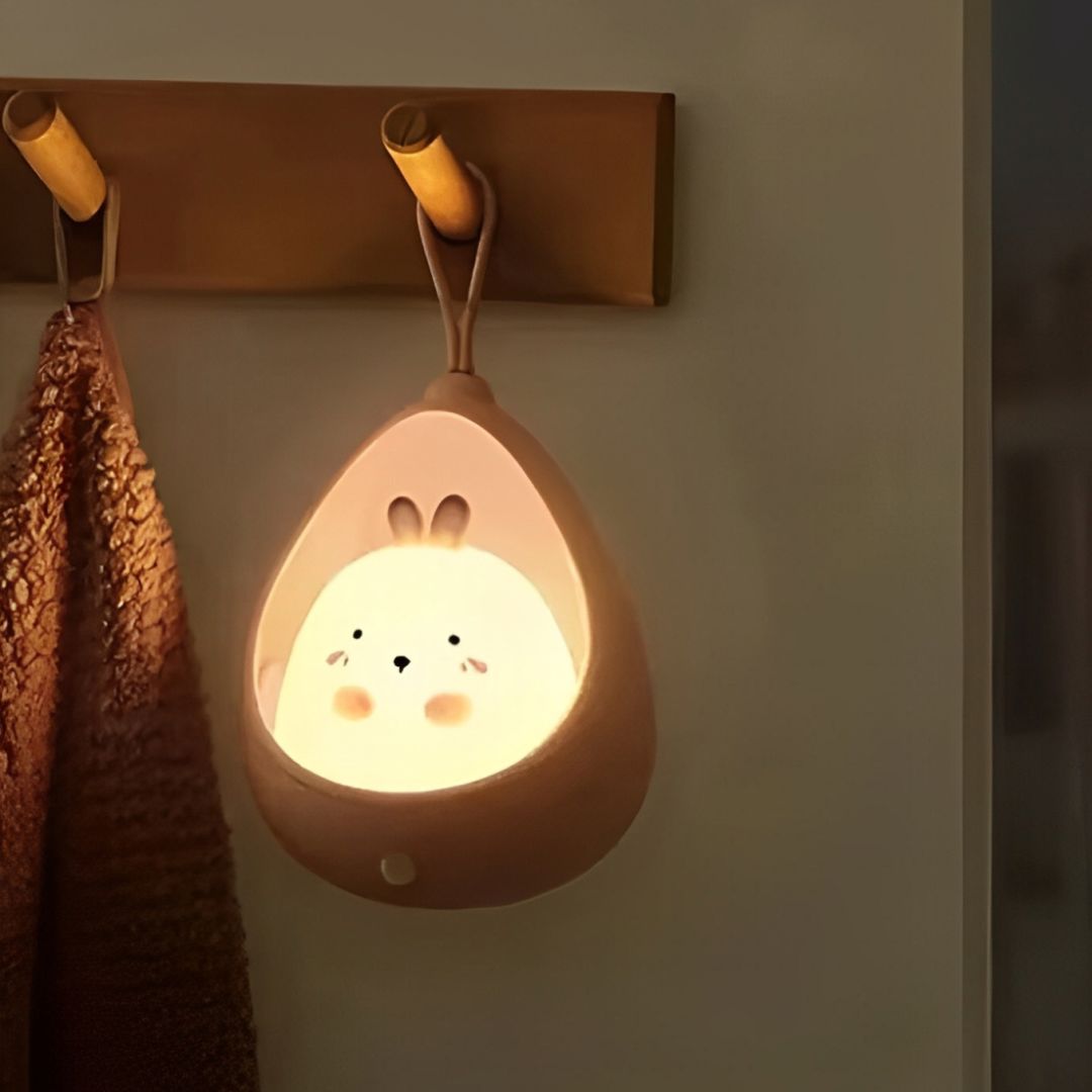 Luminária Sensorial Coelhinho USB Conceito Kids 