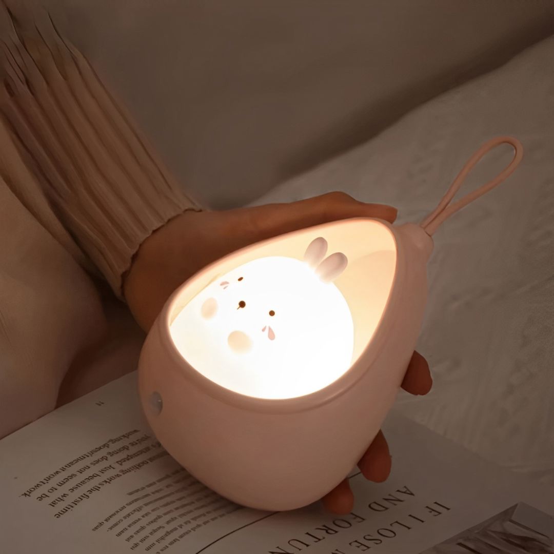 Luminária Sensorial Coelhinho USB Conceito Kids 