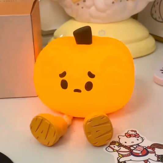 Luminária Touch em Silicone Abóbora Conceito Kids 