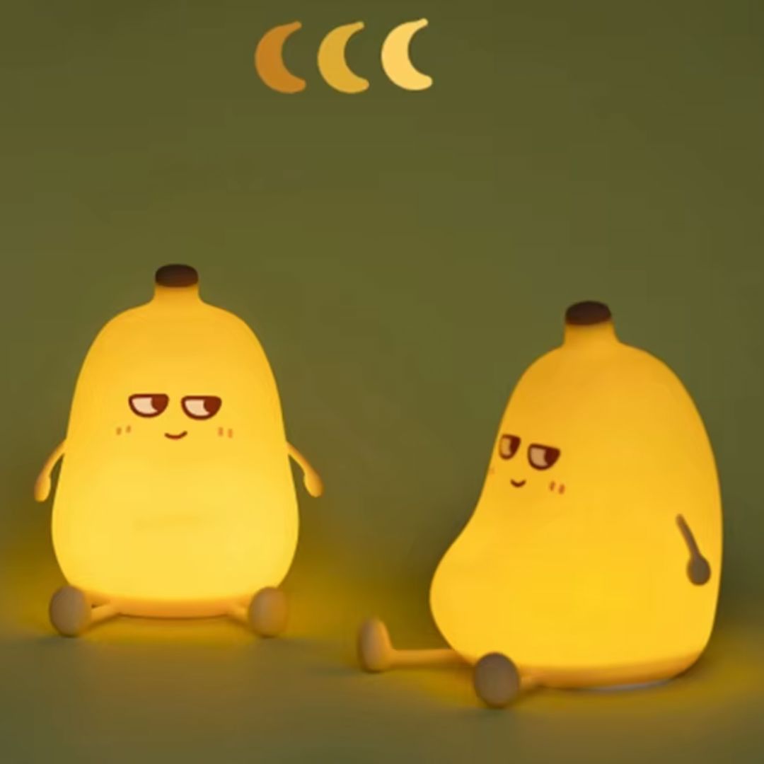 Luminária Touch em Silicone Banana Conceito Kids 