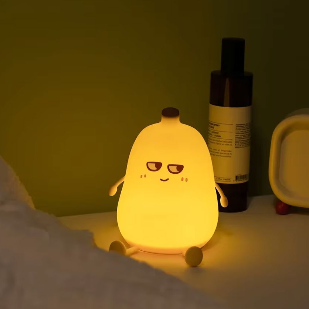 Luminária Touch em Silicone Banana Conceito Kids 