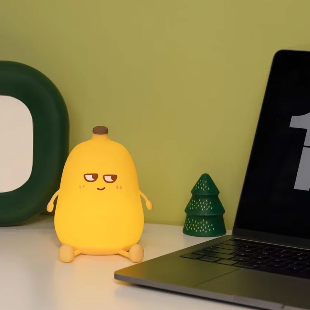 Luminária Touch em Silicone Banana Conceito Kids 