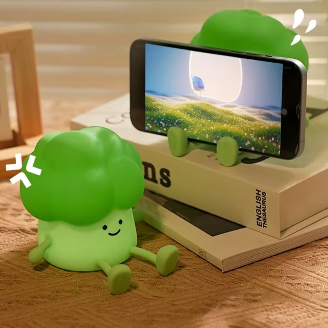 Luminária Touch em Silicone Brócolis Conceito Kids 