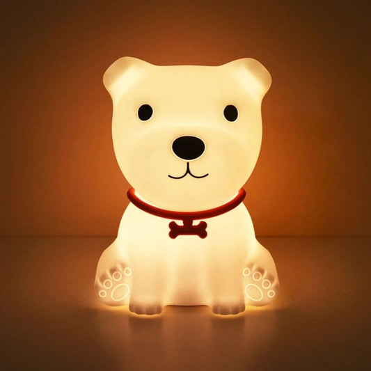 Luminária Touch em Silicone Cachorrinho Silicone - 0002 Conceito Kids 