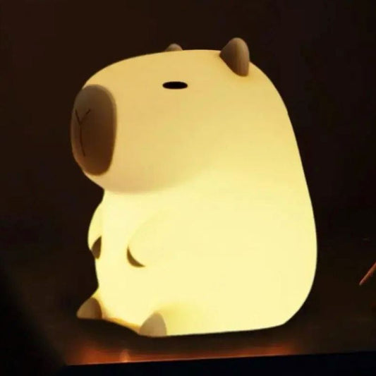 Luminária Touch em Silicone Capivara Silicone - 0003 Conceito Kids 
