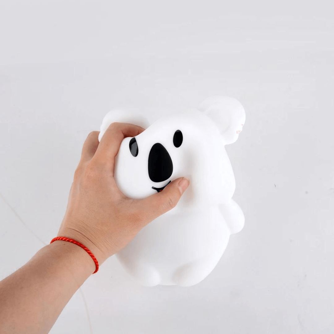 Luminária Touch em Silicone Coala com Controle Remoto Silicone - 0032 Conceito Kids 
