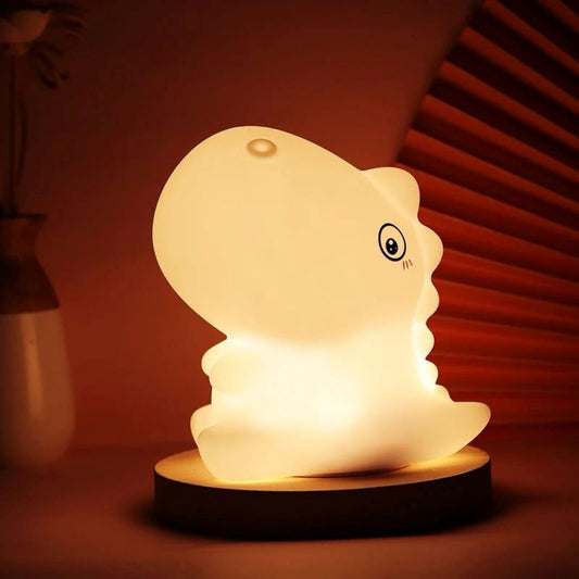 Luminária Touch em Silicone Dino Baby Silicone - 0006 Conceito Kids 