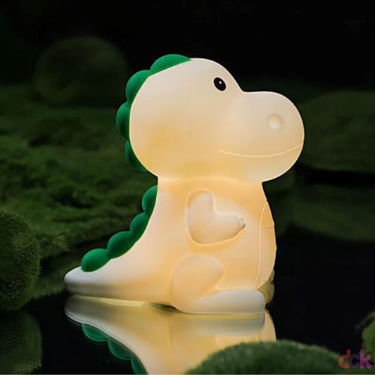 Luminária Touch em Silicone Dinossauro Silicone - 0007 Conceito Kids 