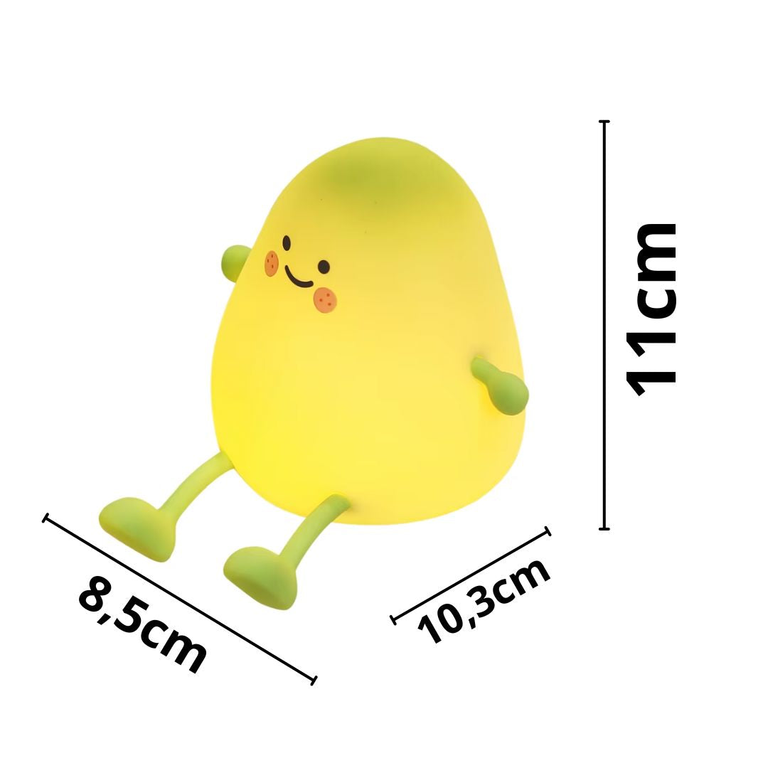 Luminária Touch em Silicone Manga Conceito Kids 