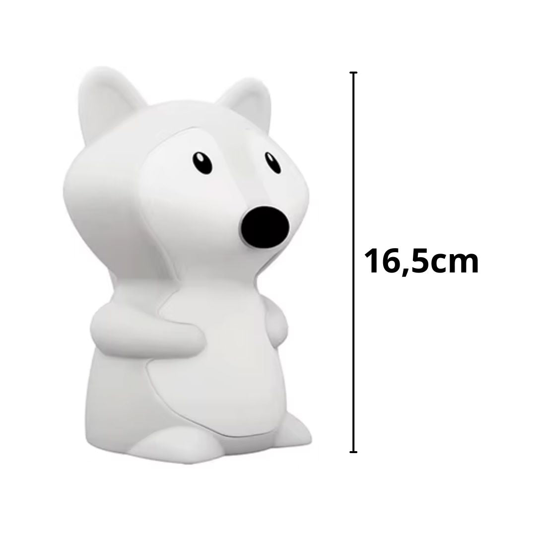 Luminária Touch em Silicone Raposa Conceito Kids 