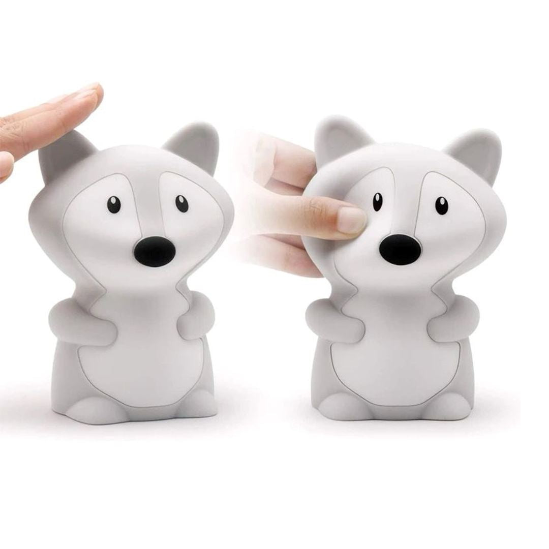 Luminária Touch em Silicone Raposa Conceito Kids 