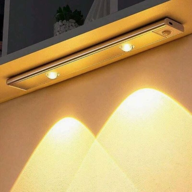 Luminária Tubular Flat com Sensor Led Slim (20cm) Sensorial - 0008 Conceito Kids Prata 