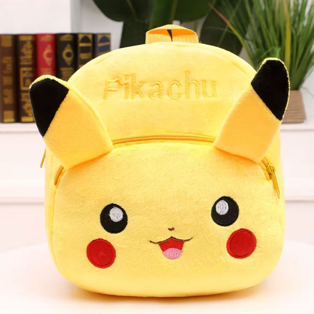Mochilinha de Pelúcia Pokémon - Pikachu Conceito Kids 