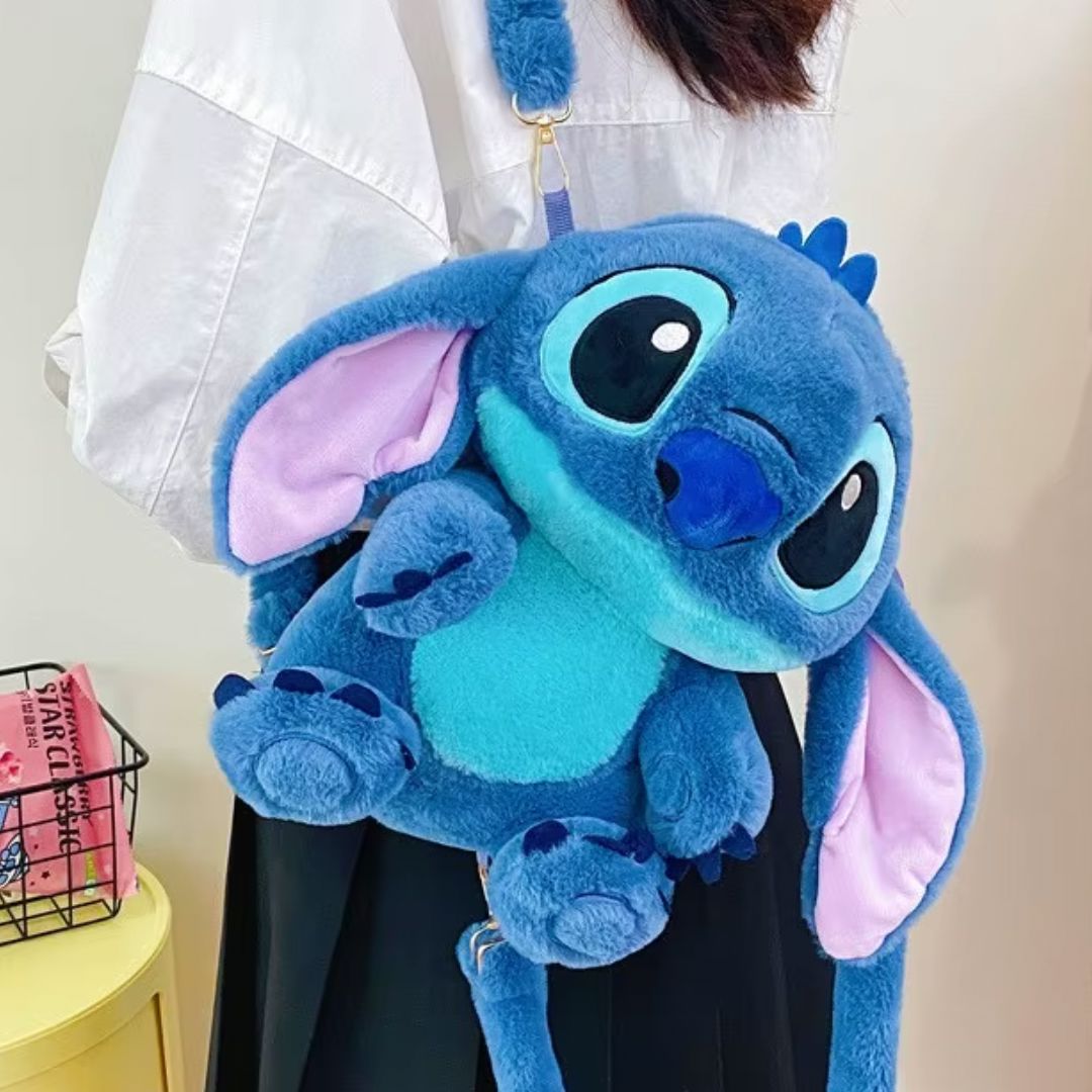 Mochilinha em Pelúcia Stitch Kids 