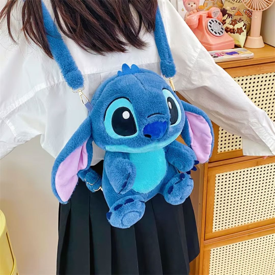 Mochilinha em Pelúcia Stitch Kids 