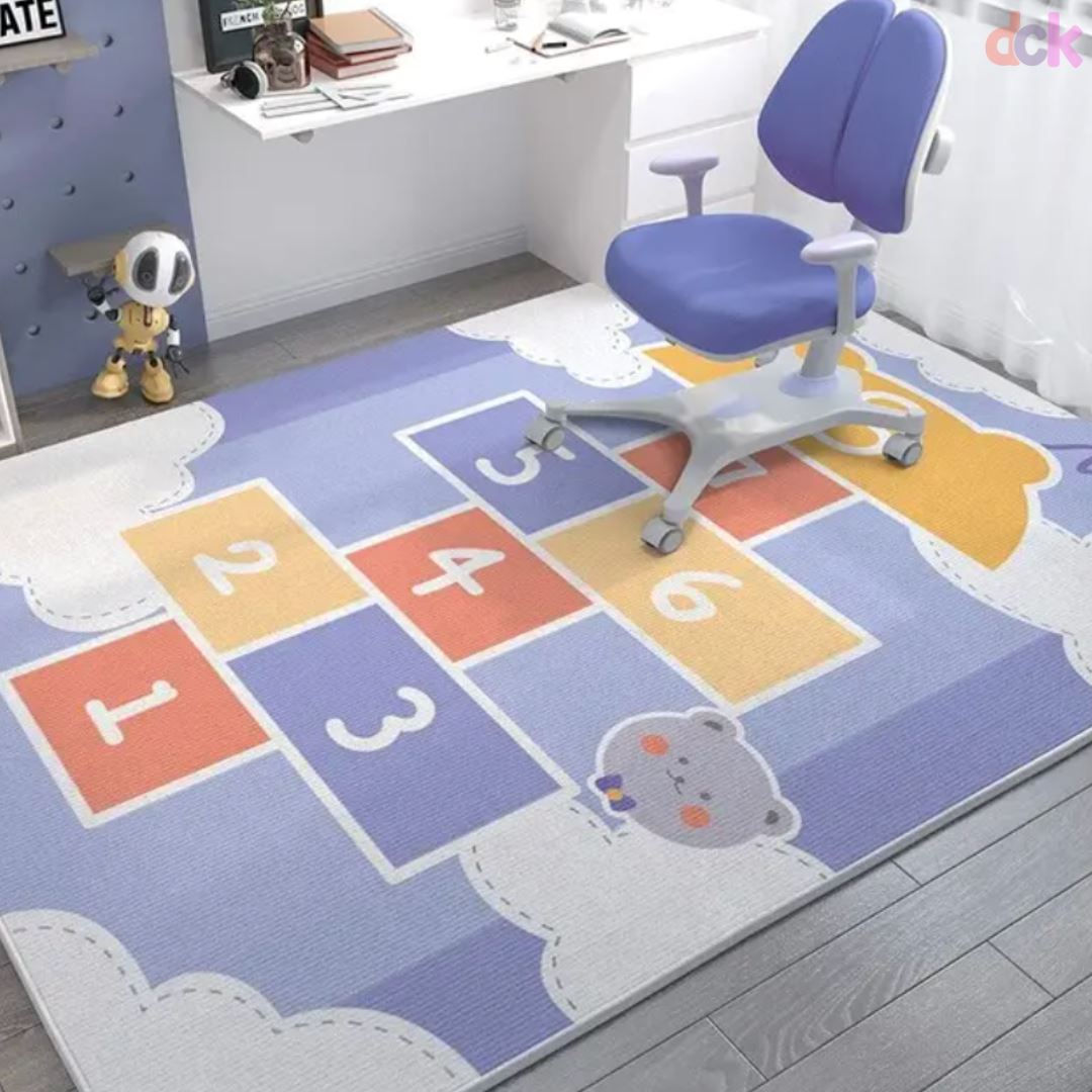 Tapete Educativo Amarelinha Tapete - 0009 Conceito 80x120cm 