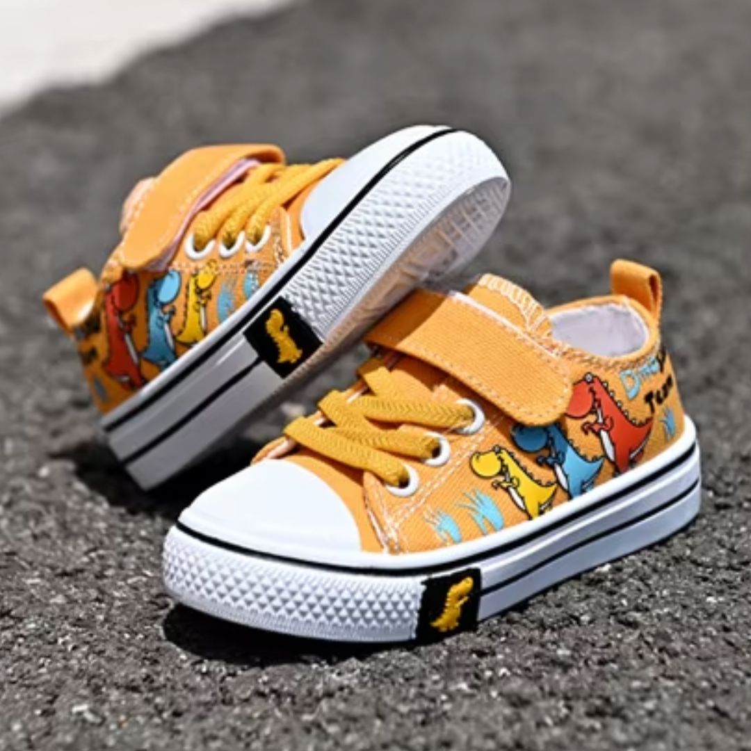 Tênis Moderno Infantil Dinossauros Calçado - 0001 Conceito Kids 