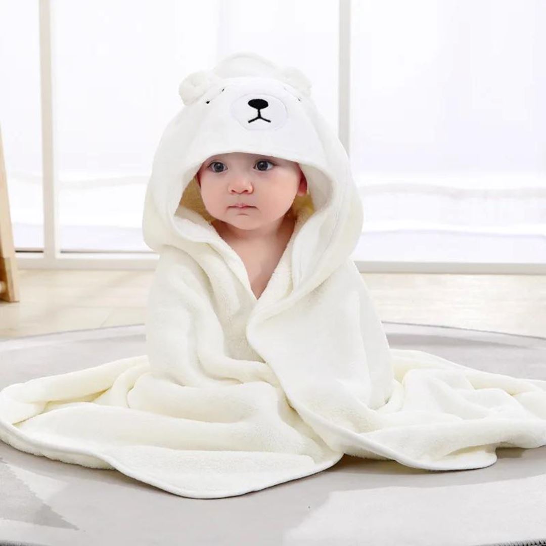 Toalha de Banho Bichinhos - Alta Absorção Banho - 0008 Conceito Kids Urso 
