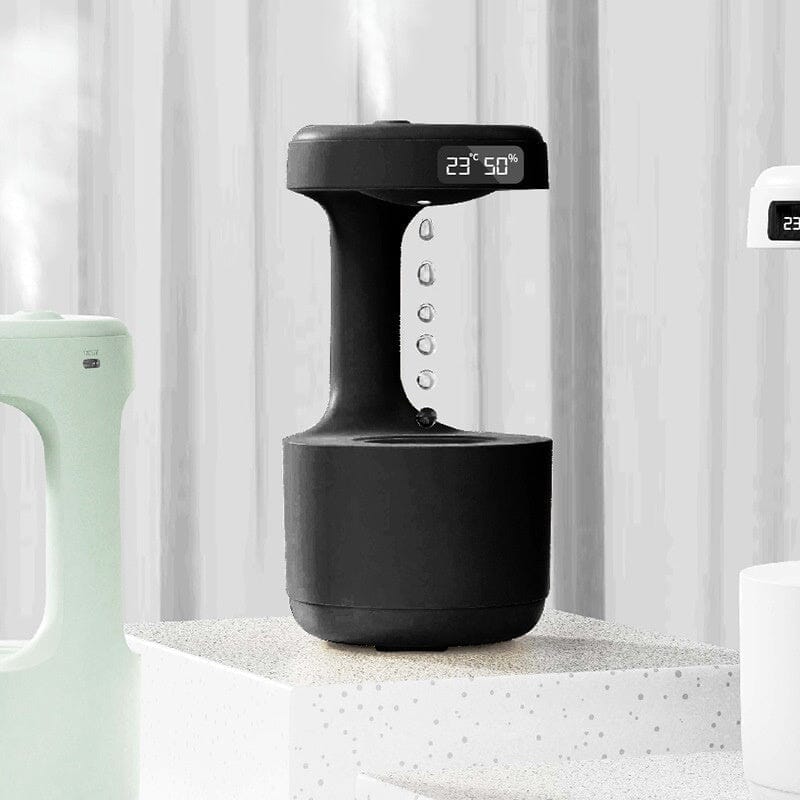 Umidificador Efeito Flutuante Usb Umido - 0006 Conceito Kids Preto 